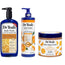 Dr Teal's Radiant Vitamin C Body Lotion + Body Wash + Shea Sugar Scrub 3Pcs Set