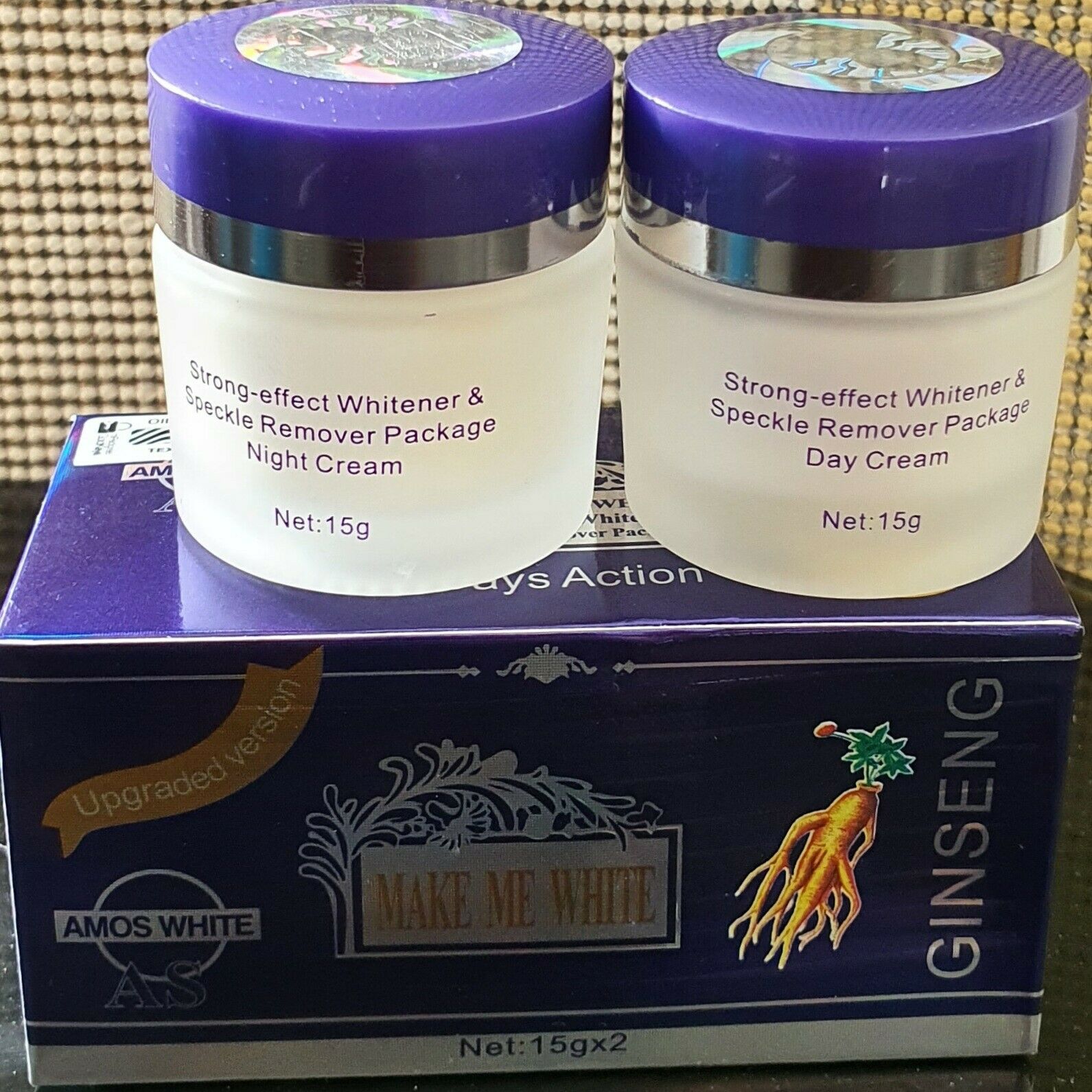 Amos Make Me White Face Cream