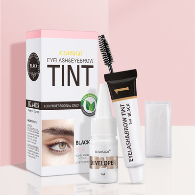 ICONSIGN Eyelash Eyebrow Dye Tint Kit Brow Lamination Mascara Lift Tinting Tattoo Dye Eyes Makeup Tools - Pure Organic Skincare 
