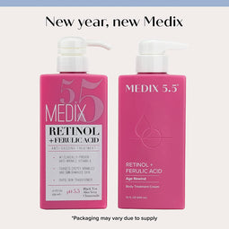 2 Packs Of Medix 5.5 Retinol Cream with Ferulic Acid Anti-Sagging Treatment