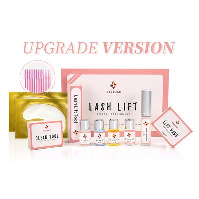 Upgrade Version Lash Lift Kit ICONSIGN Lifting Perm Eyelash Eyes Makeup Tools - Pure Organic Skincare 