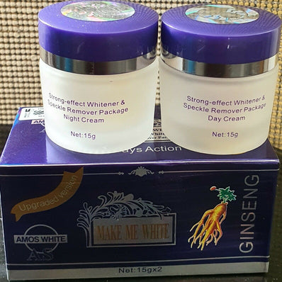 Amos white make me white face cream