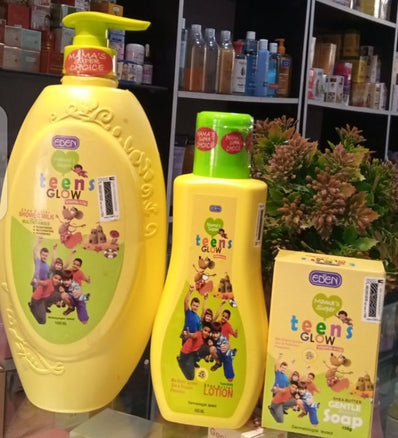 Edens teens glow lotion 