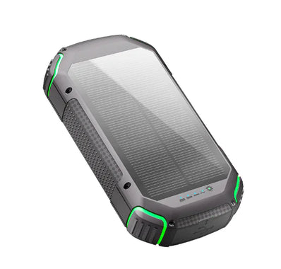 20000mAh Waterproof Solar Power Bank with Red Light