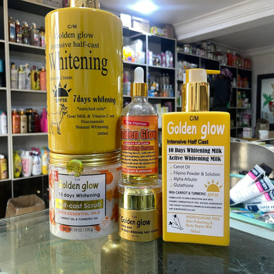 Golden glow intensive halfcast set