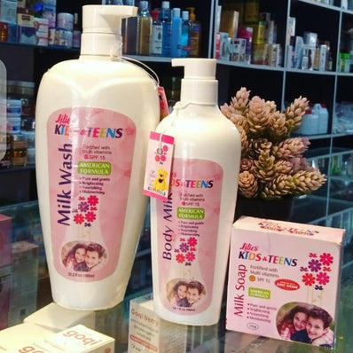 Lilies kids and teens glow lotion