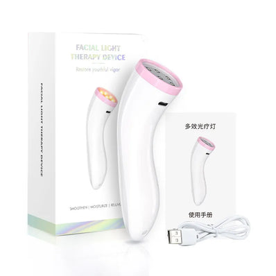 Red And Blue Light Therapy Device Acne Remover Face