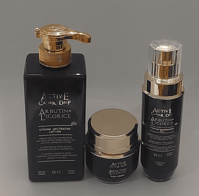 Active Caviar Drip Moisturiser lotion 444ml with spf50 SET