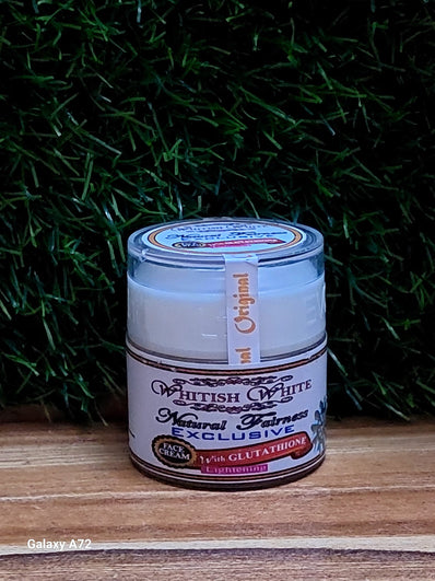 Whitish white natural fairness cream