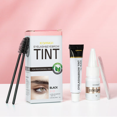 ICONSIGN Eyelash Eyebrow Dye Tint Kit Brow Lamination Mascara Lift Tinting Tattoo Dye Eyes Makeup Tools - Pure Organic Skincare 