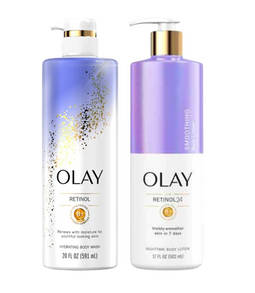 Olay Retinol B3 Body Lotion And Shower Gel