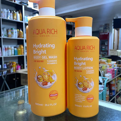 Aqua Rich Hydrating Body Lotion And Shower Gel