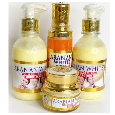 Arabian White Huile + Vitamin C Lotion Set