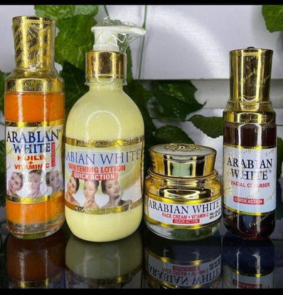 Arabian White Huile + Vitamin C Lotion Set