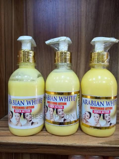 Arabian White Huile + Vitamin C Lotion Set