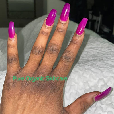 Pure organic skincare dark knuckle remover