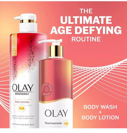 Olay Niacinamide Body Lotion And Body Wash