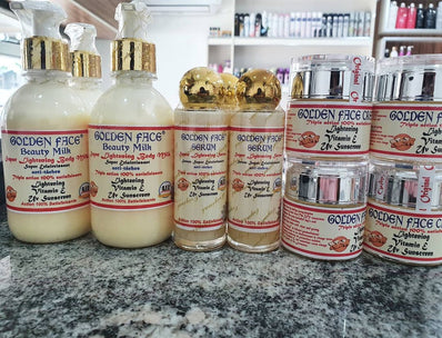 Golden Face Beauty Milk Set