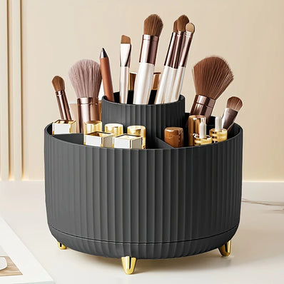 Rotating Cosmetic Brush Holder